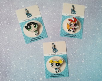 Powerpuff Girls Pin - Etsy