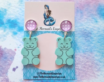 Gummy Bear Stud Earrings - Variation Available