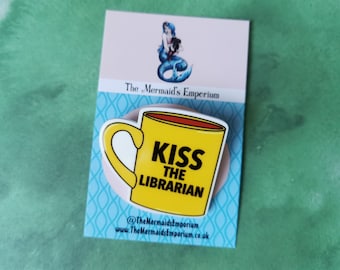 Kiss the Librarian Brooch - Buffy the vampire slayer