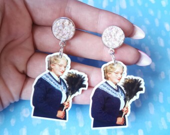 Mrs Doubtfire Stud Earrings - Variations Available