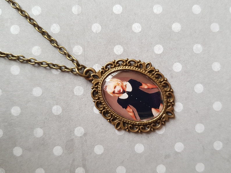 Courtney Love Inspired Cameo Necklaces Silver Option Available image 2