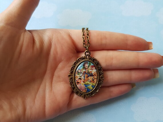 Toy Story inspirado Cameo Collar//Woody//Buzz//Rex//Slinky//Hamm//Alien