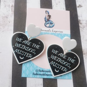 The Craft - We Are The Weirdos Mister Stud Earrings - Variations Available