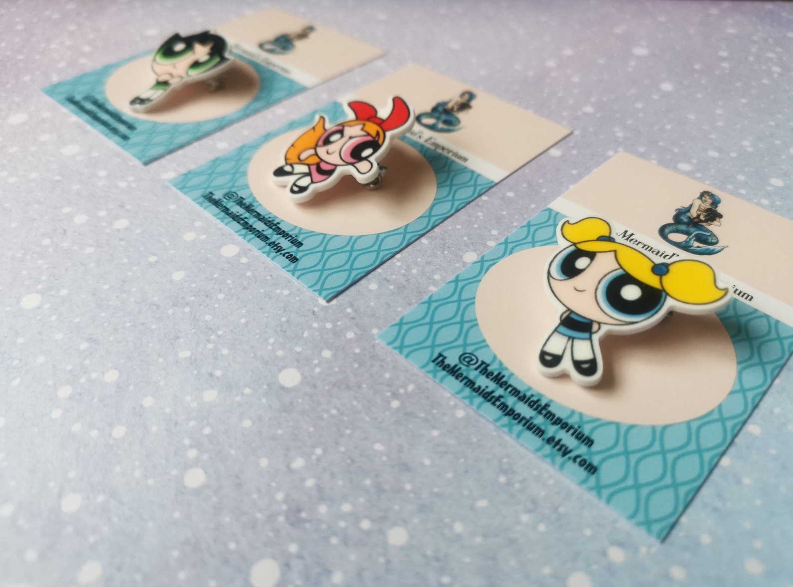 Powerpuff Girls Pin Badge - Etsy