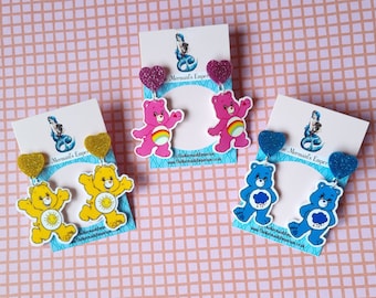 Care Bear Stud Earrings - Variations Available