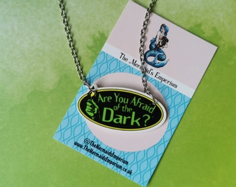 Are You Afraid Of The Dark Inspired Acrylic Necklace