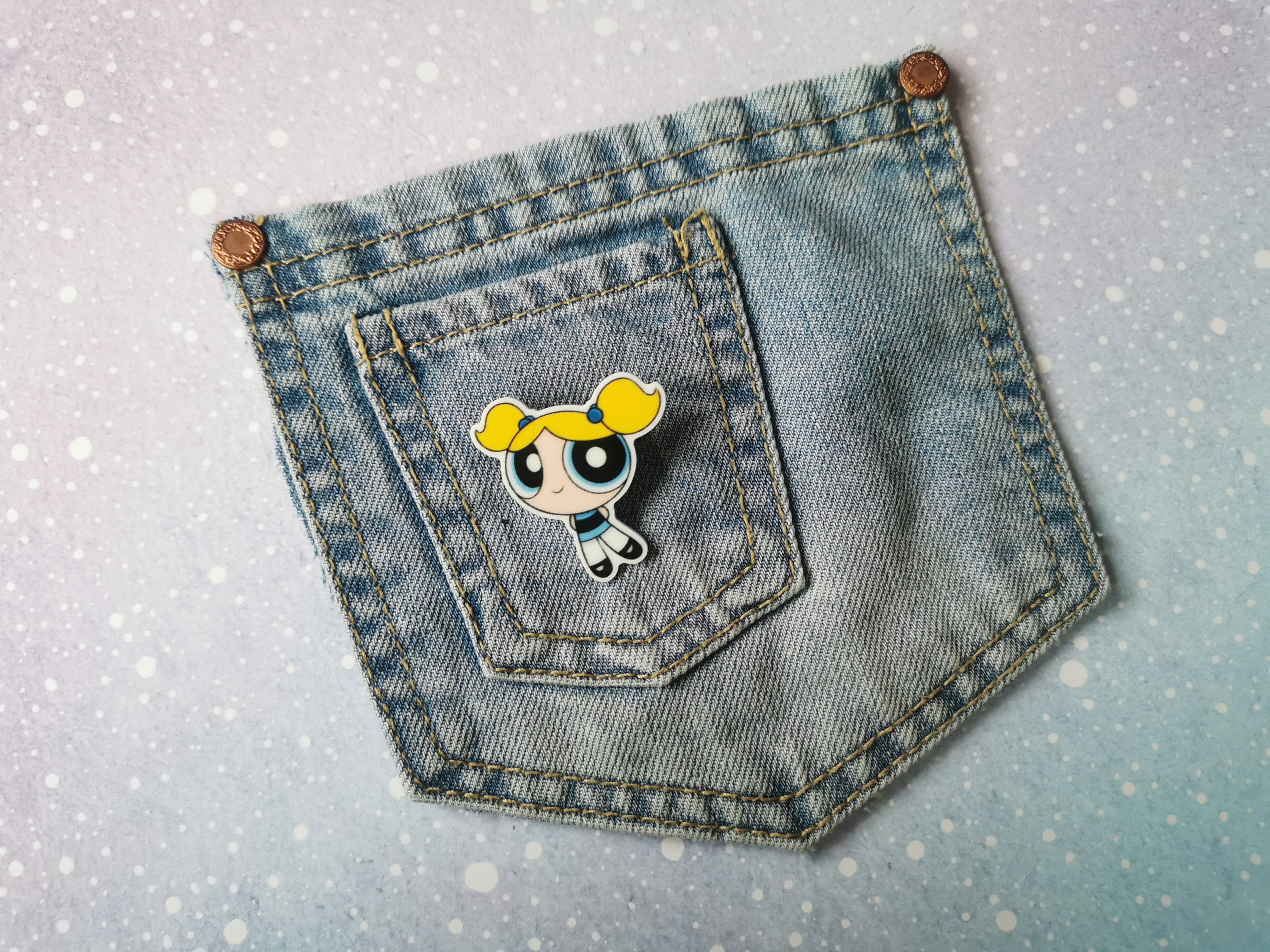 Powerpuff Girls Pin Badge - Etsy