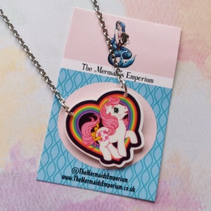 Pony Acrylic Necklace