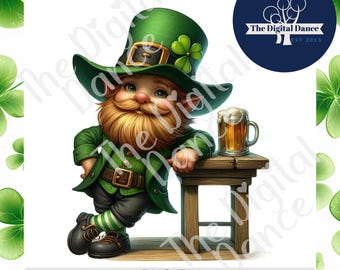 Coordonnateur de manigances St Patrick's Day Png, St Patrick's Day, Chance, Téléchargement instantané, Sublimation, Fond transparent