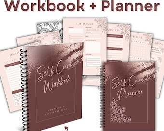 Self-care Workbook Bundle, Self-care Journal, Boundaries Workbook, Self ...