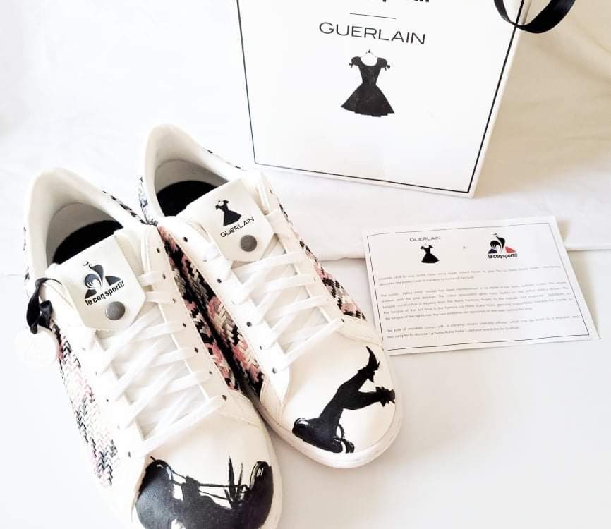 RARE Guerlain le Coq Sportif La Petite Robe Noir Promotion Sneakers Etsy UK