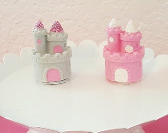 Super Cute Princess Castle Shaped Lip Balm set