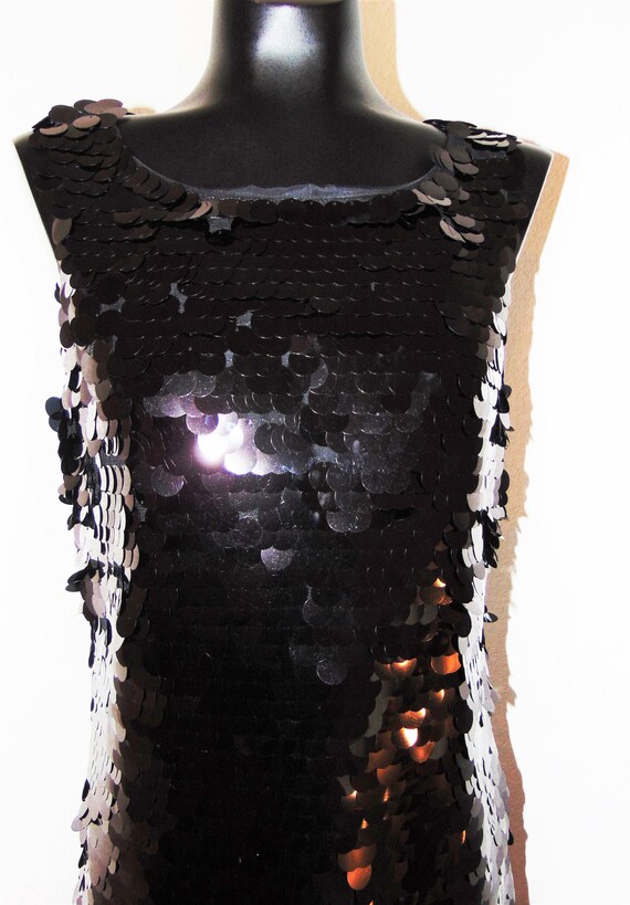 large sequin dress
