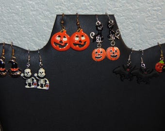 Super Cute Halloween Assorted Earrings lot