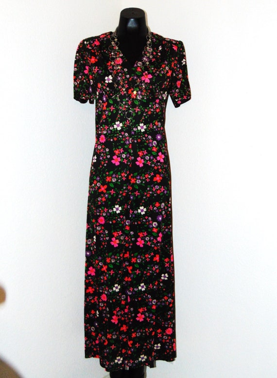 Vintage print floral long - Gem