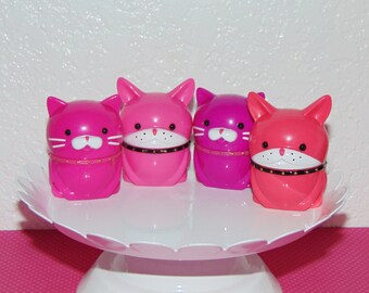 Super Cute Kitten Shaped Lip Glosses in Cotton Candy Scent