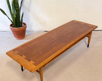 Mid Century Lane 'Acclaim' Coffee Table - MCM Walnut and Ash Table