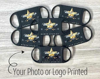 Custom Logo Cigar Cutter Personalized Souvenir Company Retreat Giveaway Cigar Party Favor Gift for Cigar Lover Promotional Item Cigar Bar