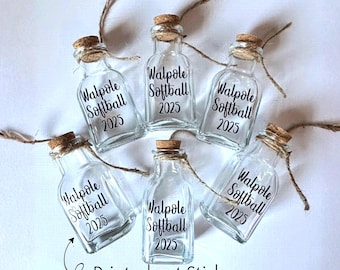 Field of Dreams Personalized Dirt Bottle Keepsake Football Soccer Baseball Softball Field End of Season Gifts for Team Senior Night Souvenir