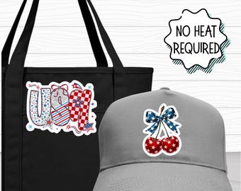 Patriotic Patches America 250th Pride Trucker Hat Patch Color Faux Leather Patch for Tote Bag Backpack Beanie Hat Gift Patch Collection USA