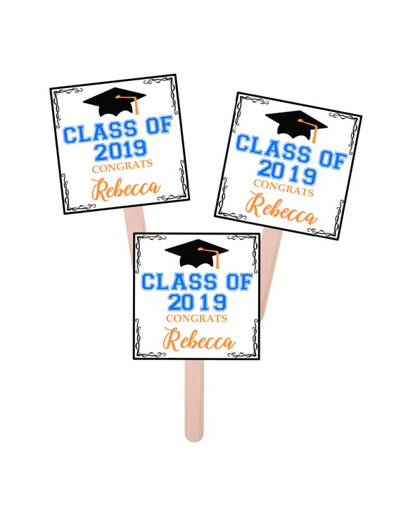 Personalized Graduation Party Decorations Graduation Ceremony Etsy