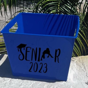 Senior Wrestling Graduation Gift Basket 2025 Wrestling Gift Personalized Basket Locker Storage Personalized Senior Gift Wrestling Team