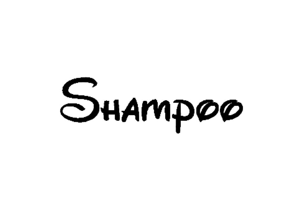 Shampoo Decal Shampoo Bar Choose Font & Color Shampoo Label Etsy