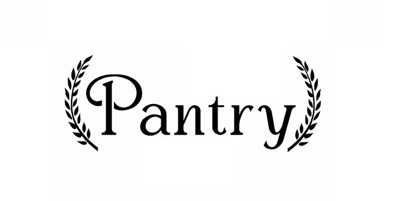 Pantry Wall Decal Pantry Sticker Pantry Sign Pantry Labels Pantry Door Decal Farmhouse Pantry Decal Pantry Stickers Pantry Storage Decals