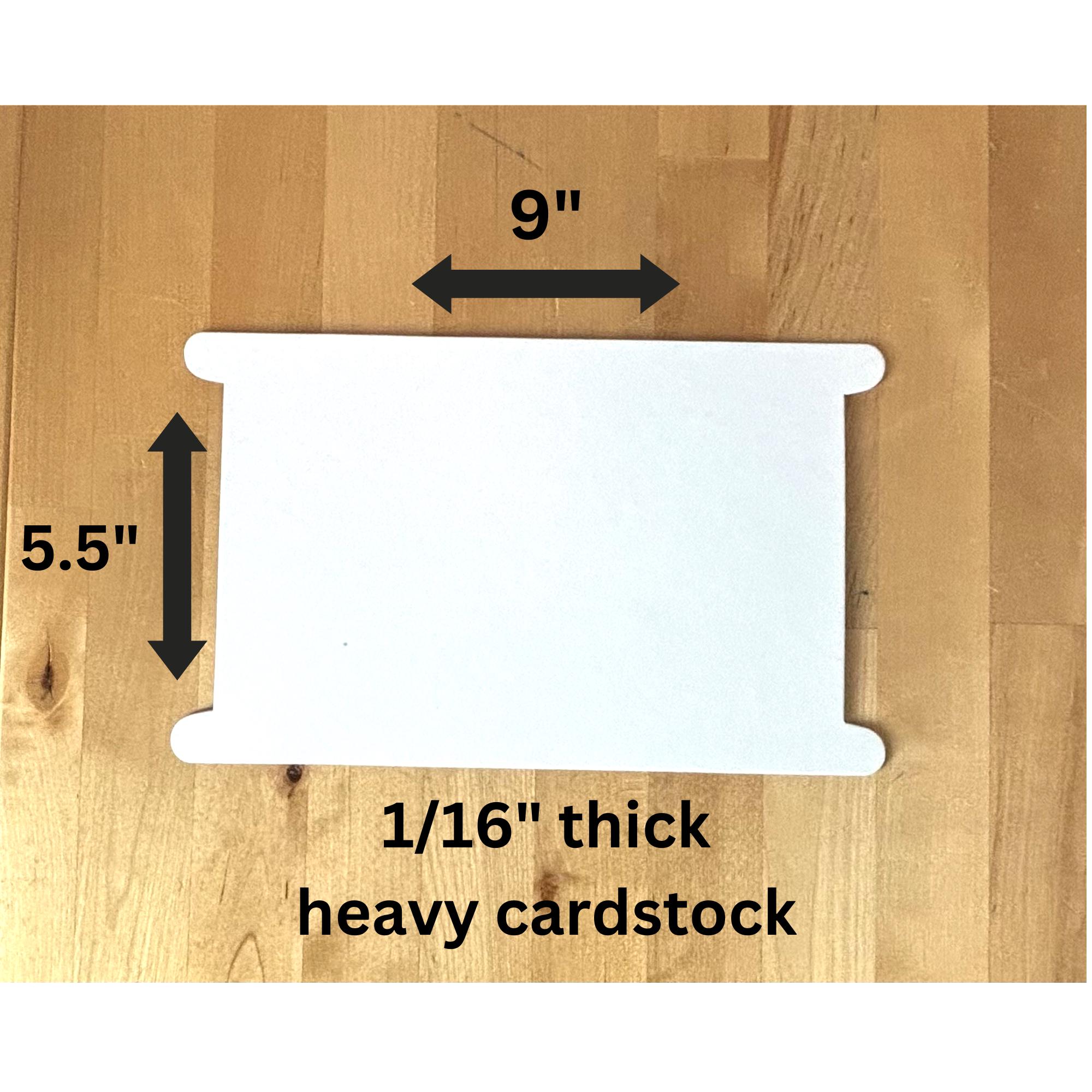Bobbins Heavy Duty Cardstock 10 Organizers for Floss Card Cardboard ...