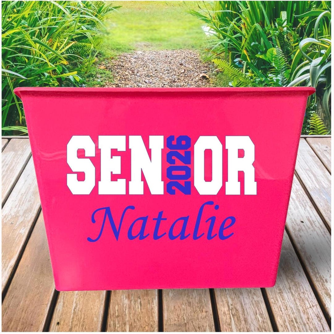 Personalized Senior Gift Basket Custom Preppy Graduation Class 2026 ...