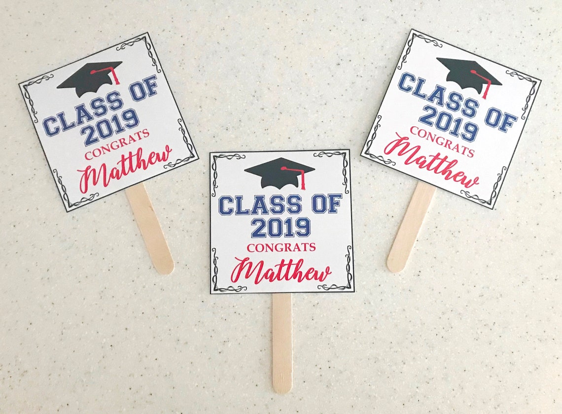 Personalized Graduation Party Decorations Graduation Ceremony Etsy