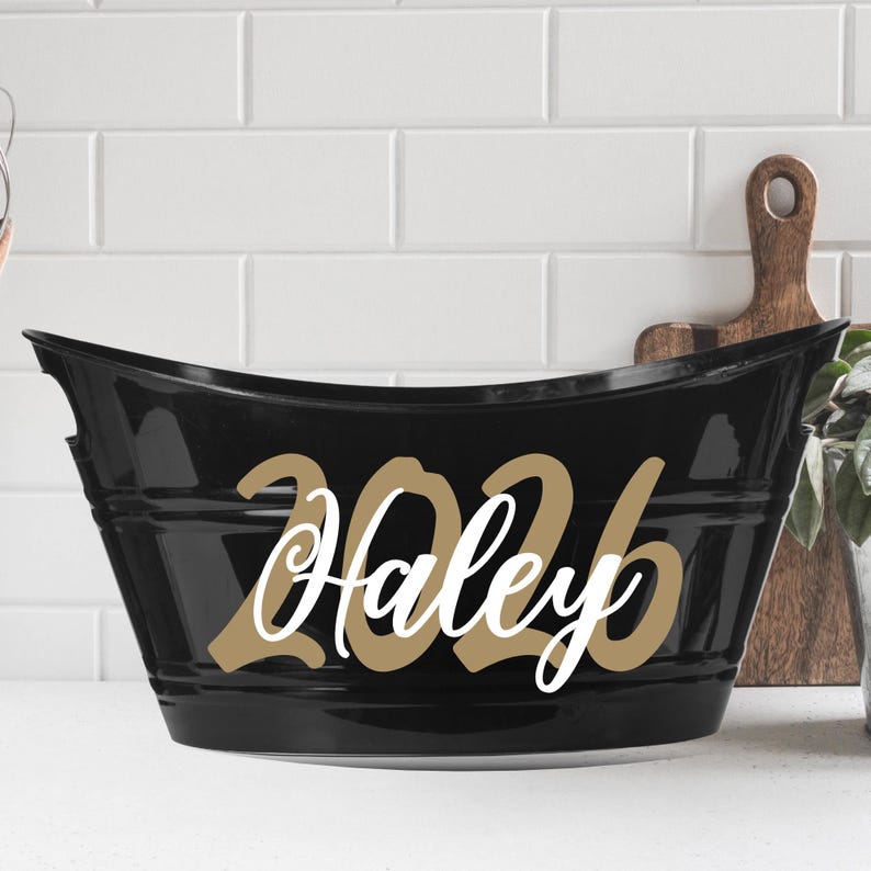 graduation gift basket class of 2026 high school graduate college graduate kindergarten pre school personalized graduation party decorations congratulations graduate Personalized Graduation Gift Basket Senior Graduation Gift Senior Night Gift Grad Senior Portraits props