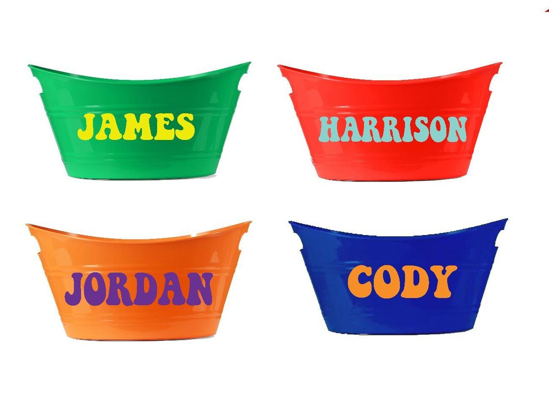 Personalized Gift Basket Personalized Storage for Kids Toy Storage Name