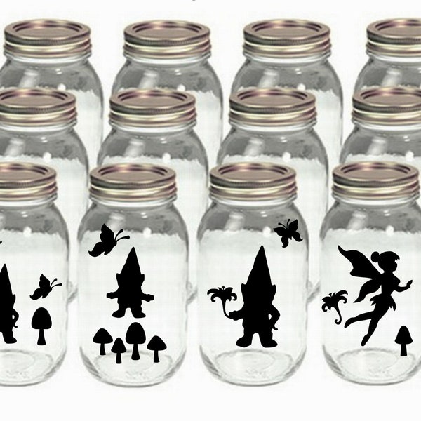 Mason Jar Decal Etsy