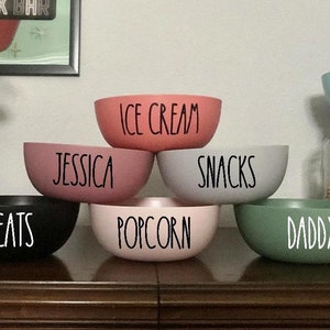 Personalized Ice Cream Bowl – Touch Of Taradise