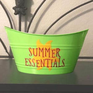 Summer Essentials Basket For Outdoor Storage of Sunscreen Bug Spray Sunglasses Goggles Basket etc! Waterproof Outdoor Basket Pool Side Items