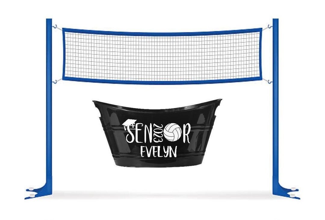 Personalized Volleyball Basket Graduation Gift Basket Senior Class 2024