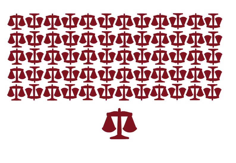 Scales of Justice Decals Justice Scales Decals Law School Etsy