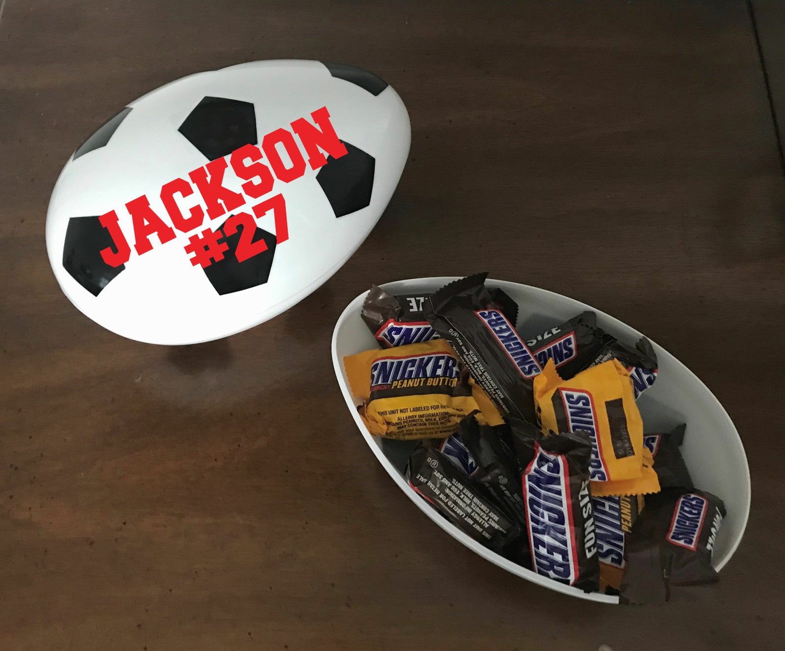Sports Easter Egg Soccer Easter Personalized Sports Egg Jumbo Etsy