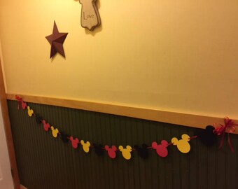 Mickey Mouse Birthday Banner