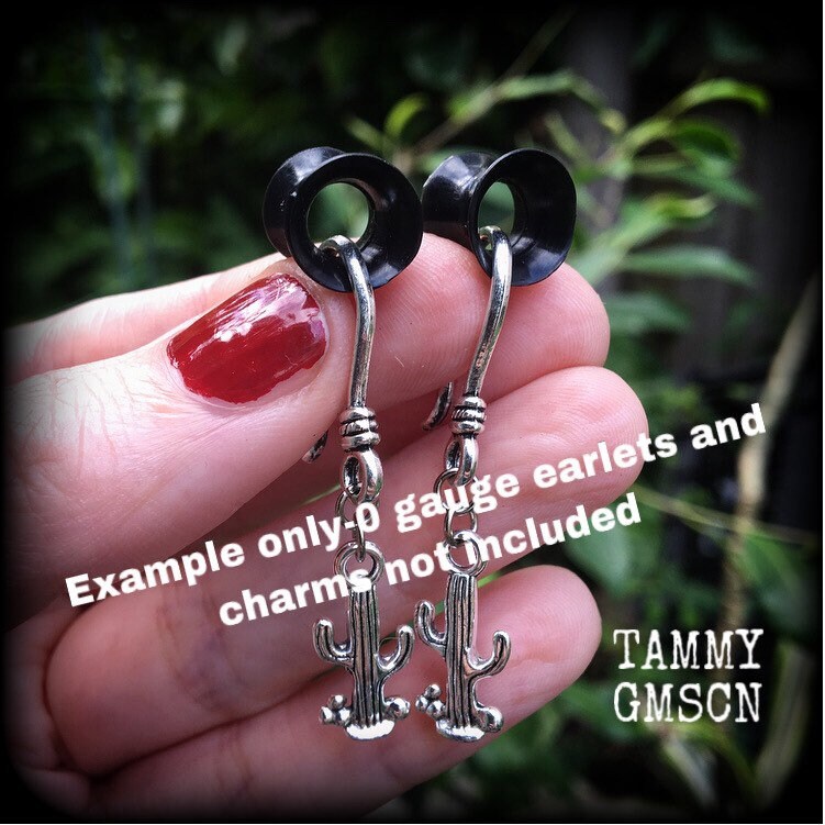 DIY Hooks for 8 Gauge 3mm Tunnel Earrings Plug Earrings Ear Etsy