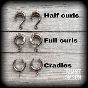 choose your size and style of gauged hooks