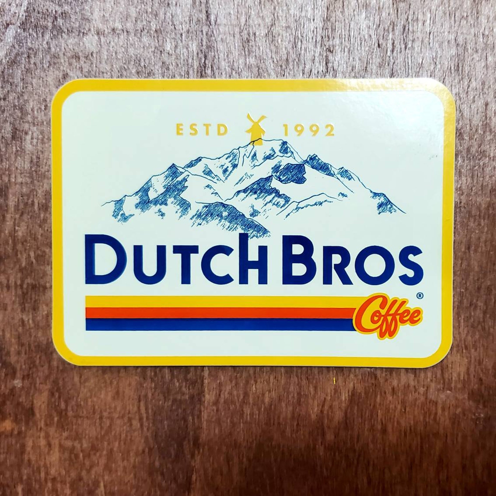 Dutch Bro Stickers Etsy
