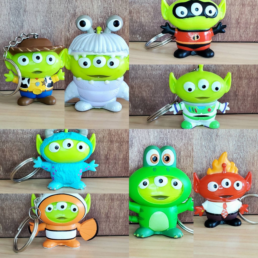 Toy Story Alien Remix Keychains Etsy