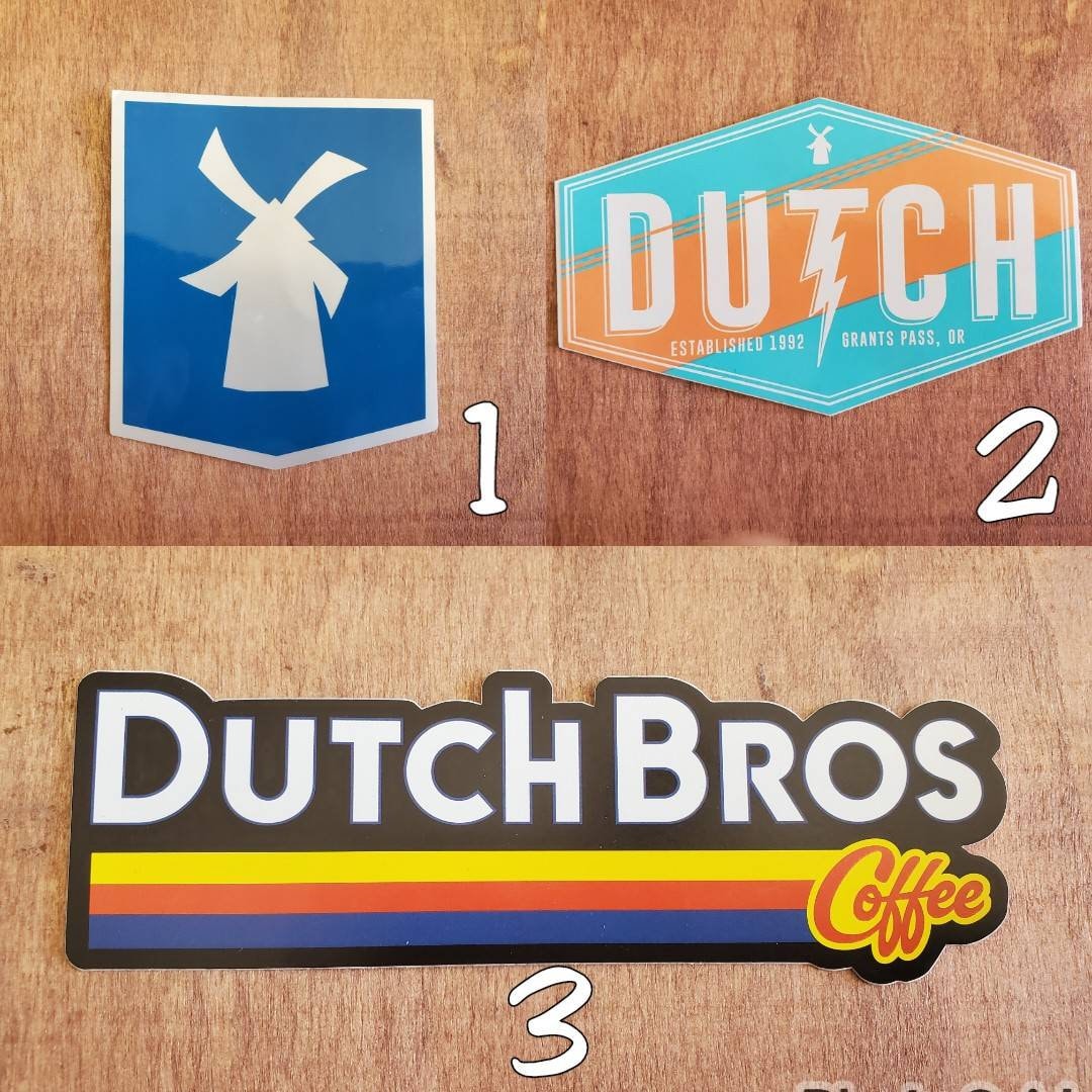 Dutch Bro Stickers Etsy