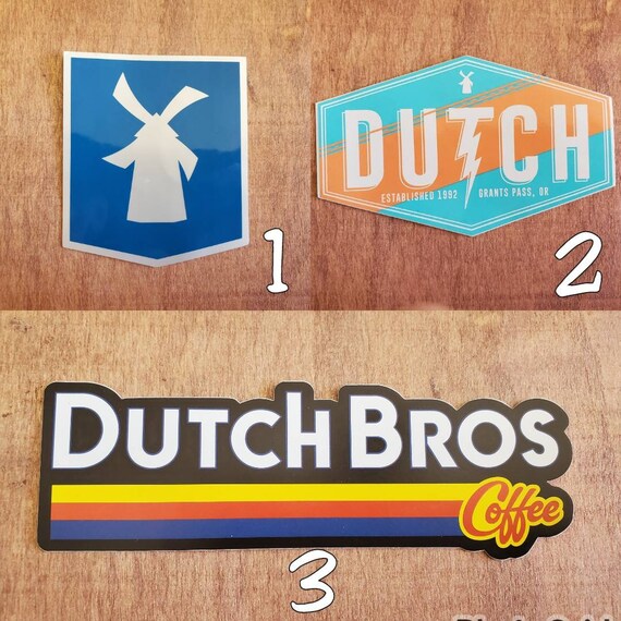 Dutch Bros Stickers Arts & Crafts