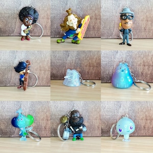 Disney Pixar Soul mini keychains