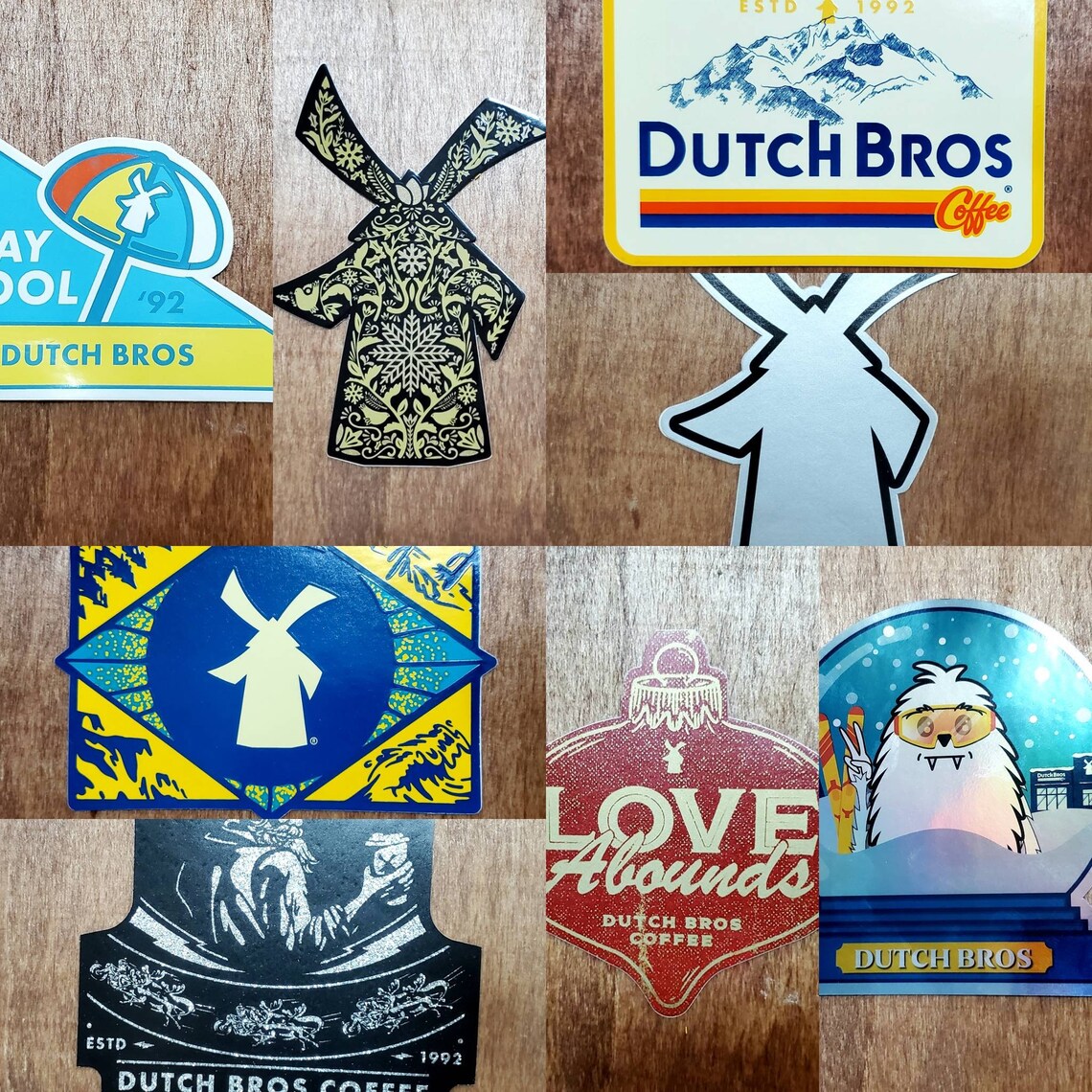 Dutch Bro Stickers Etsy