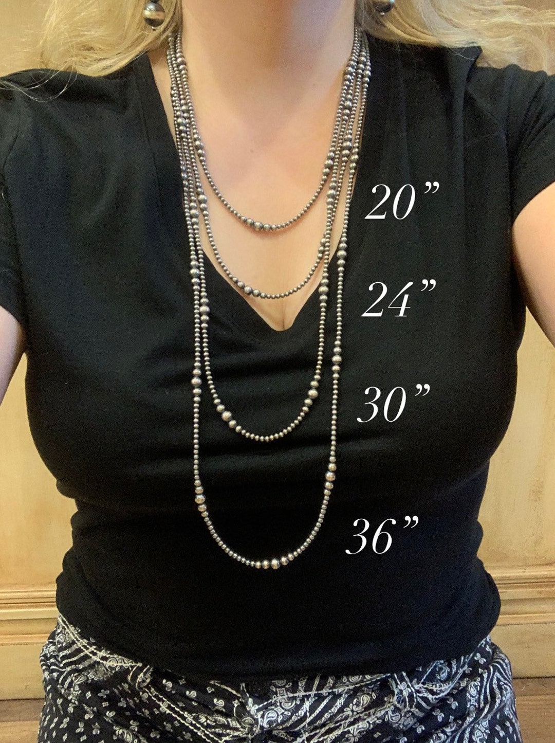 NAVAJO PEARL NECKLACE