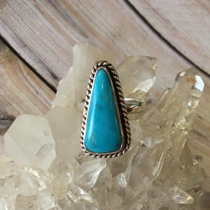 Kingman Turquoise ring size 6 (see description for details) FREE shipping from Arizona